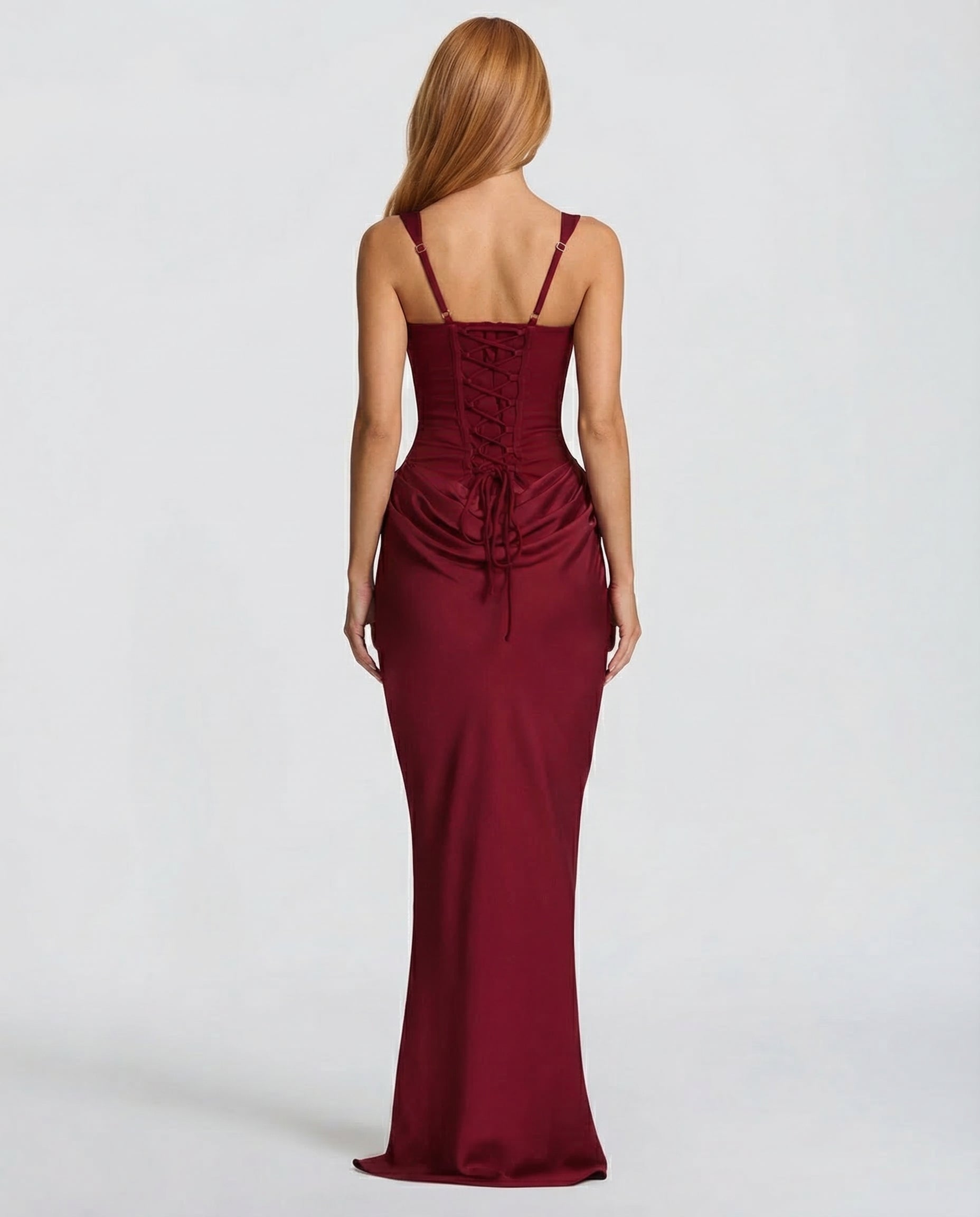 KANDORA | Vestido Maxi Reloj de Arena