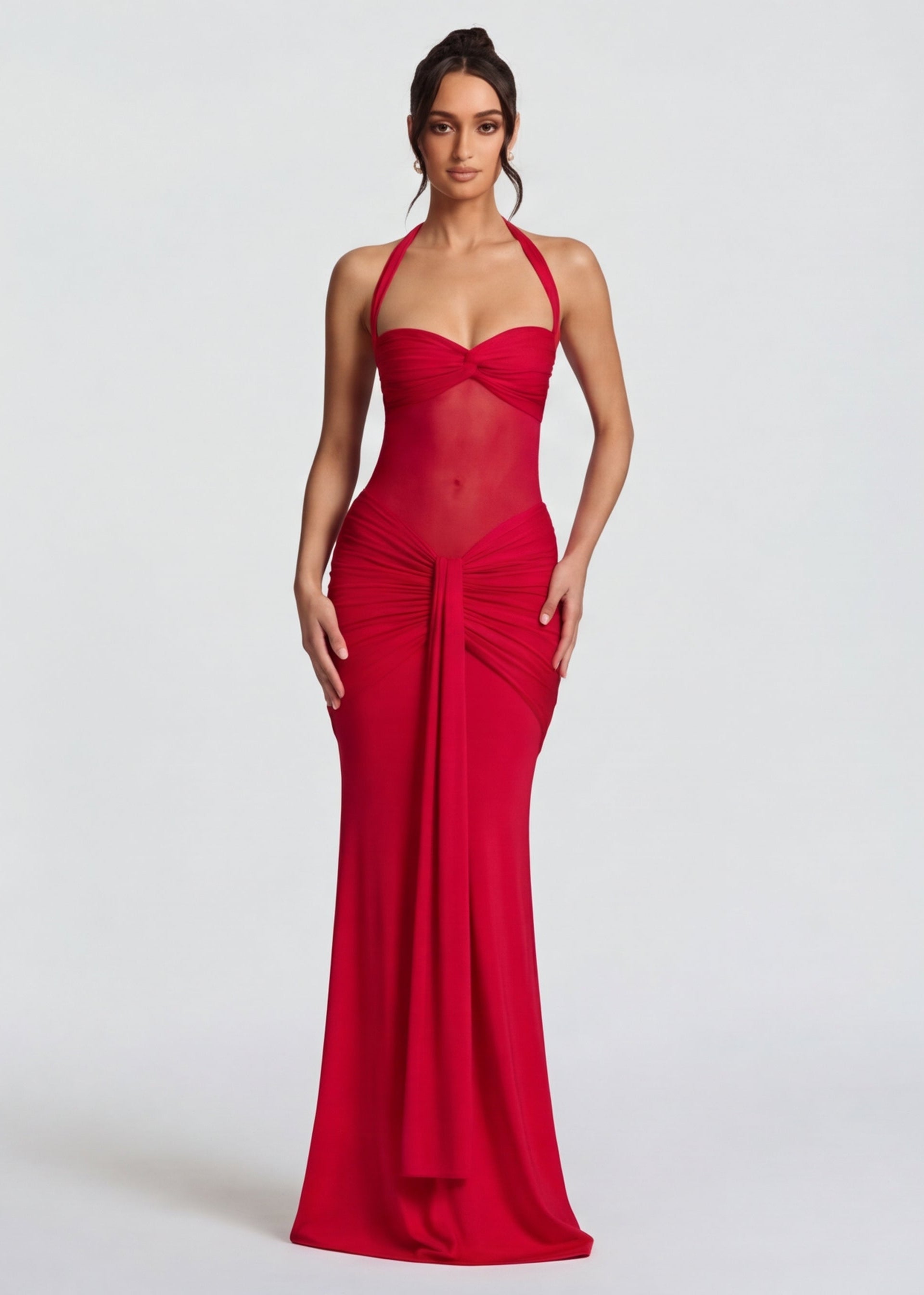 KANDORA | Vestido de Sirena con forma de Reloj de Arena