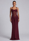 KANDORA | Vestido de Sirena con forma de Reloj de Arena