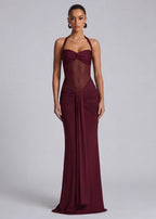 KANDORA | Vestido de Sirena con forma de Reloj de Arena