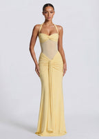 KANDORA | Vestido de Sirena con forma de Reloj de Arena