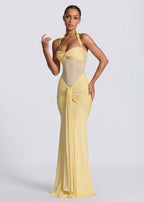 KANDORA | Vestido de Sirena con forma de Reloj de Arena