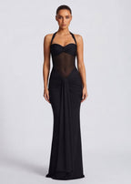 KANDORA | Vestido de Sirena con forma de Reloj de Arena
