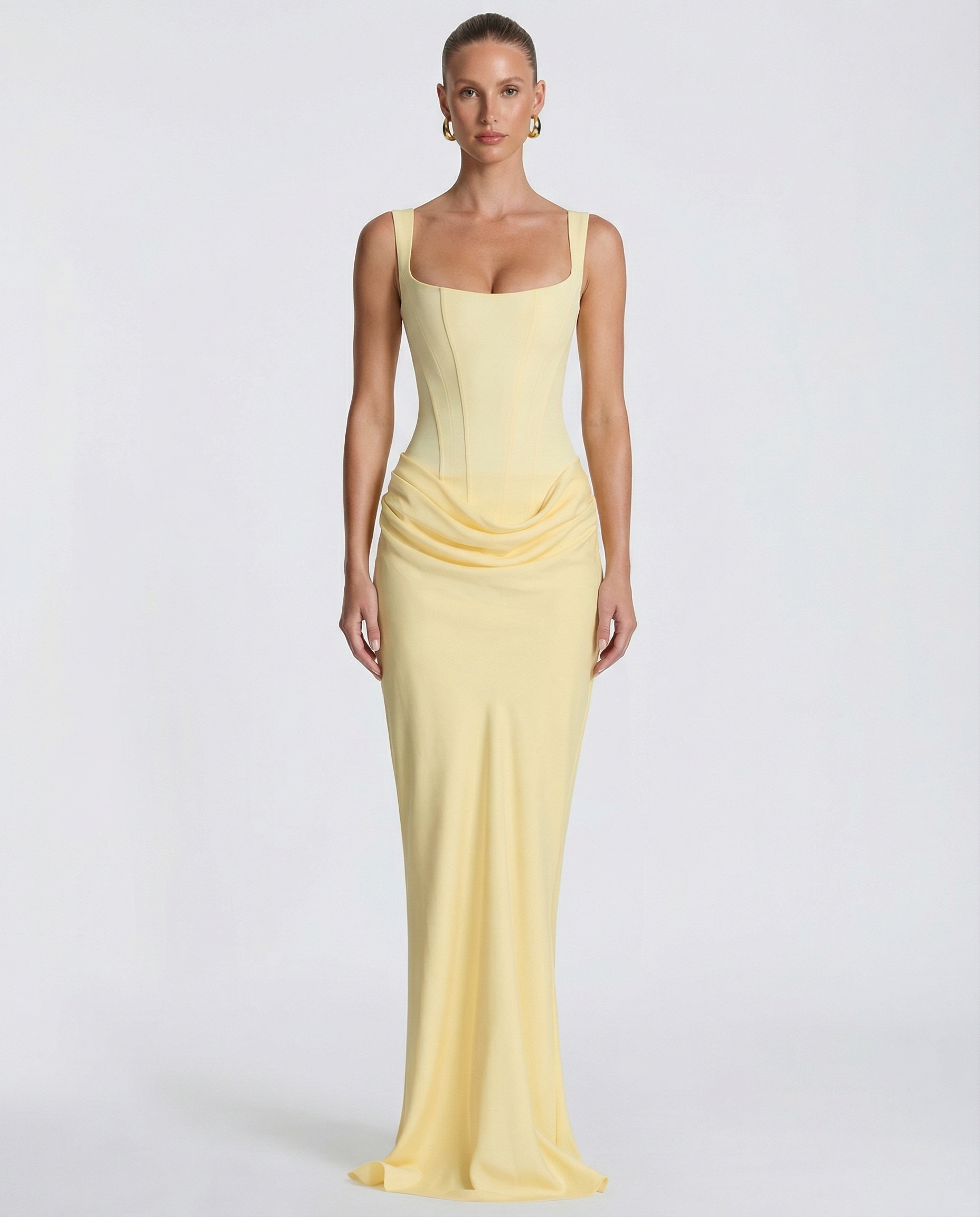 KANDORA | Vestido Maxi Reloj de Arena