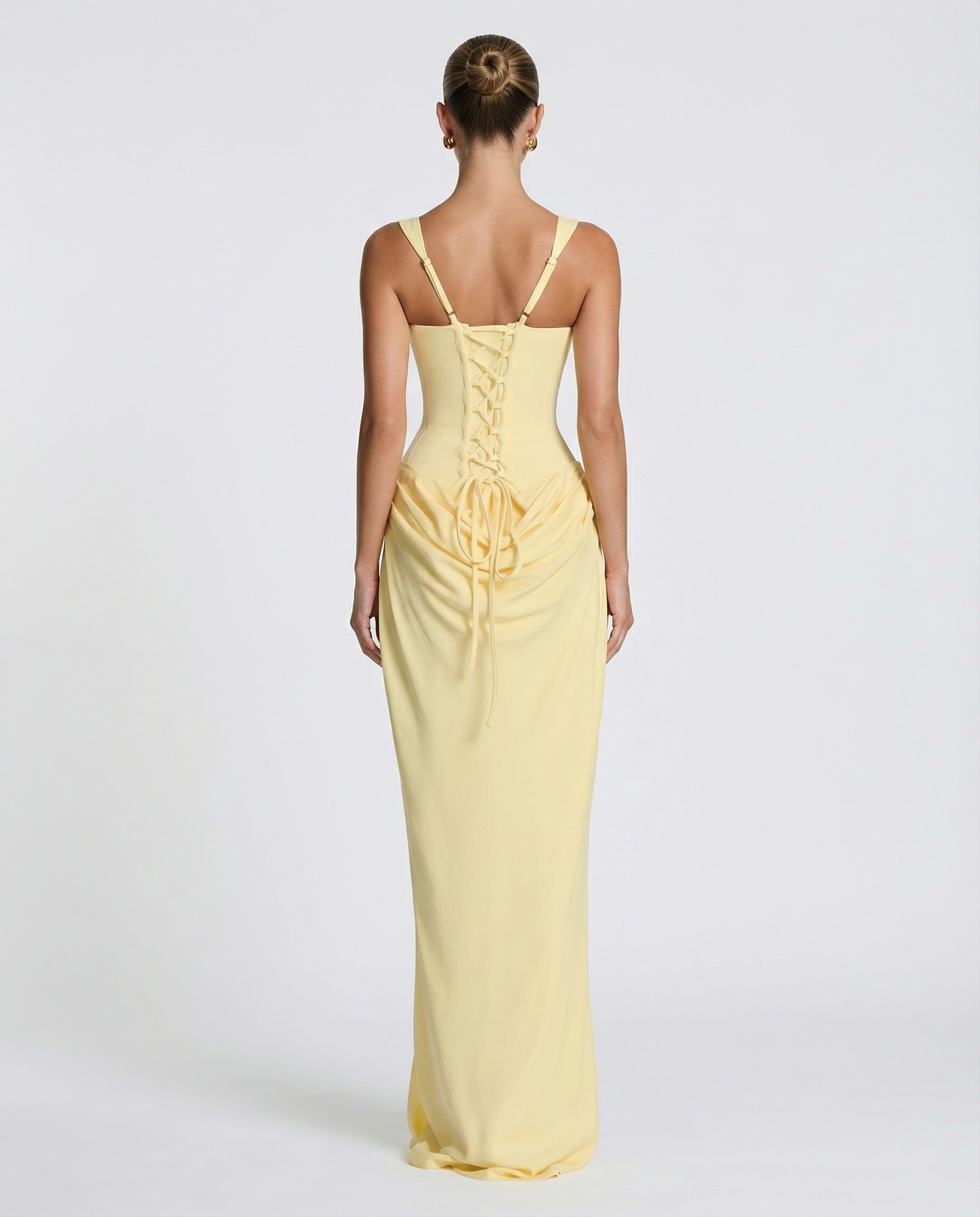 KANDORA | Vestido Maxi Reloj de Arena