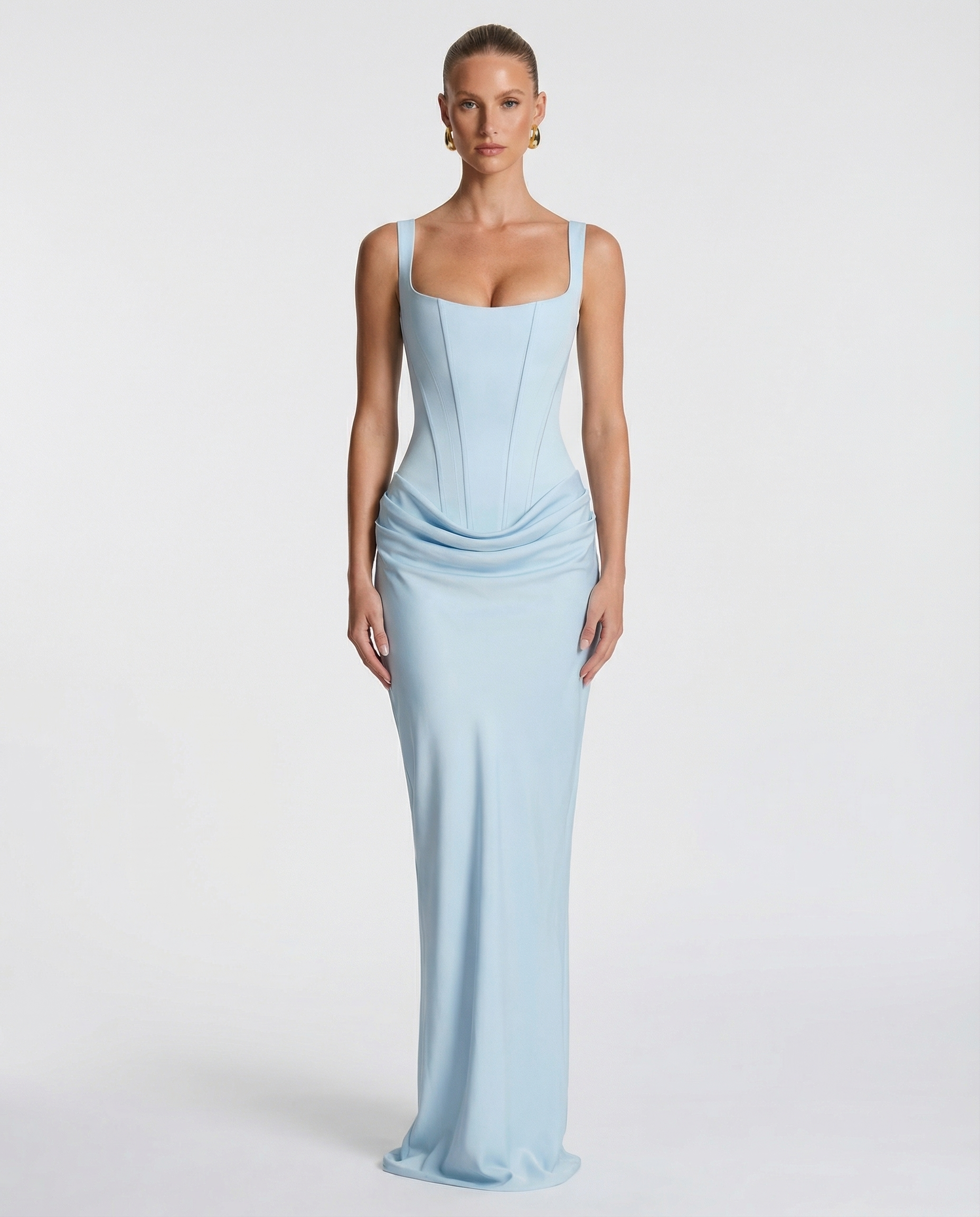 KANDORA | Vestido Maxi Reloj de Arena