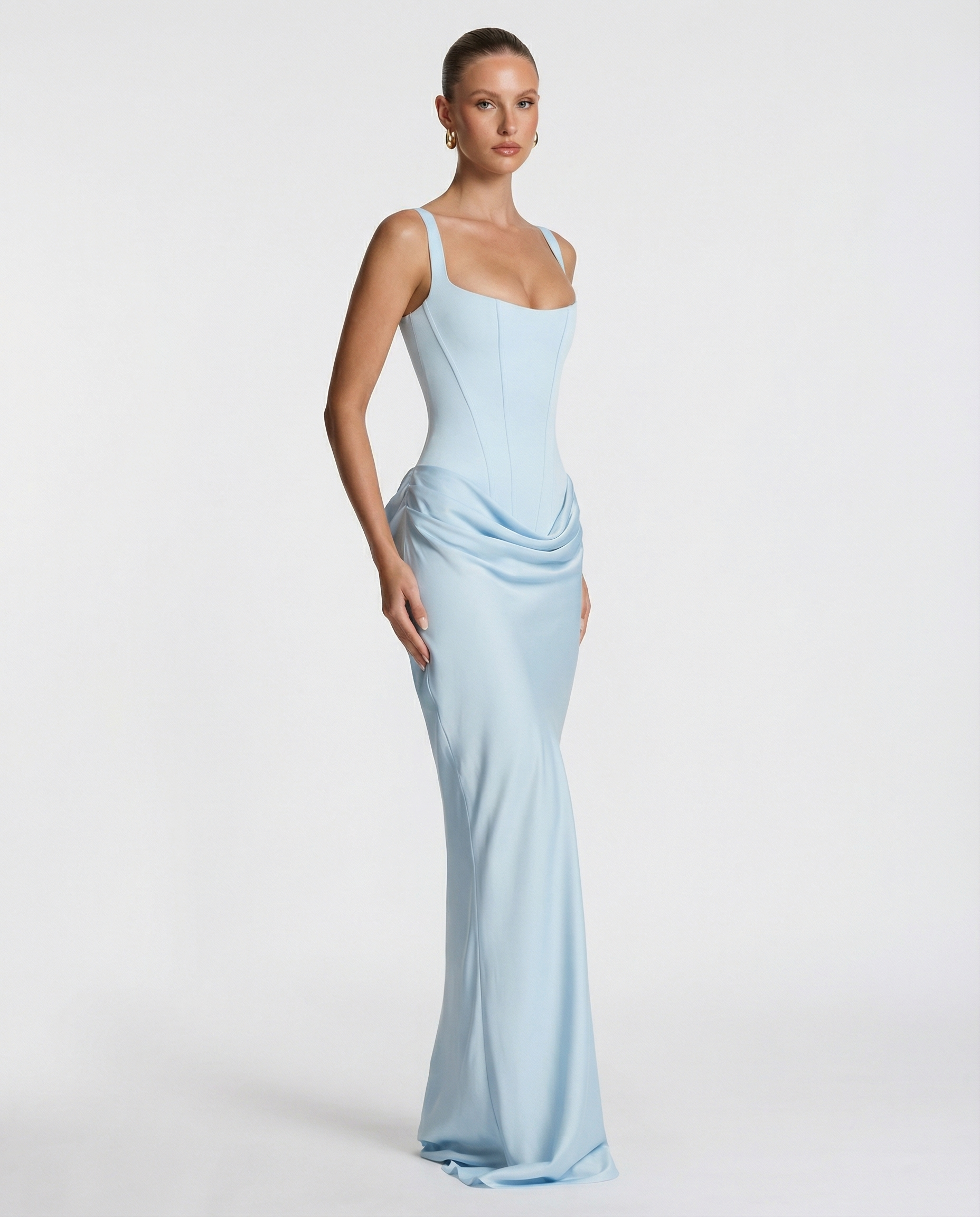 KANDORA | Vestido Maxi Reloj de Arena