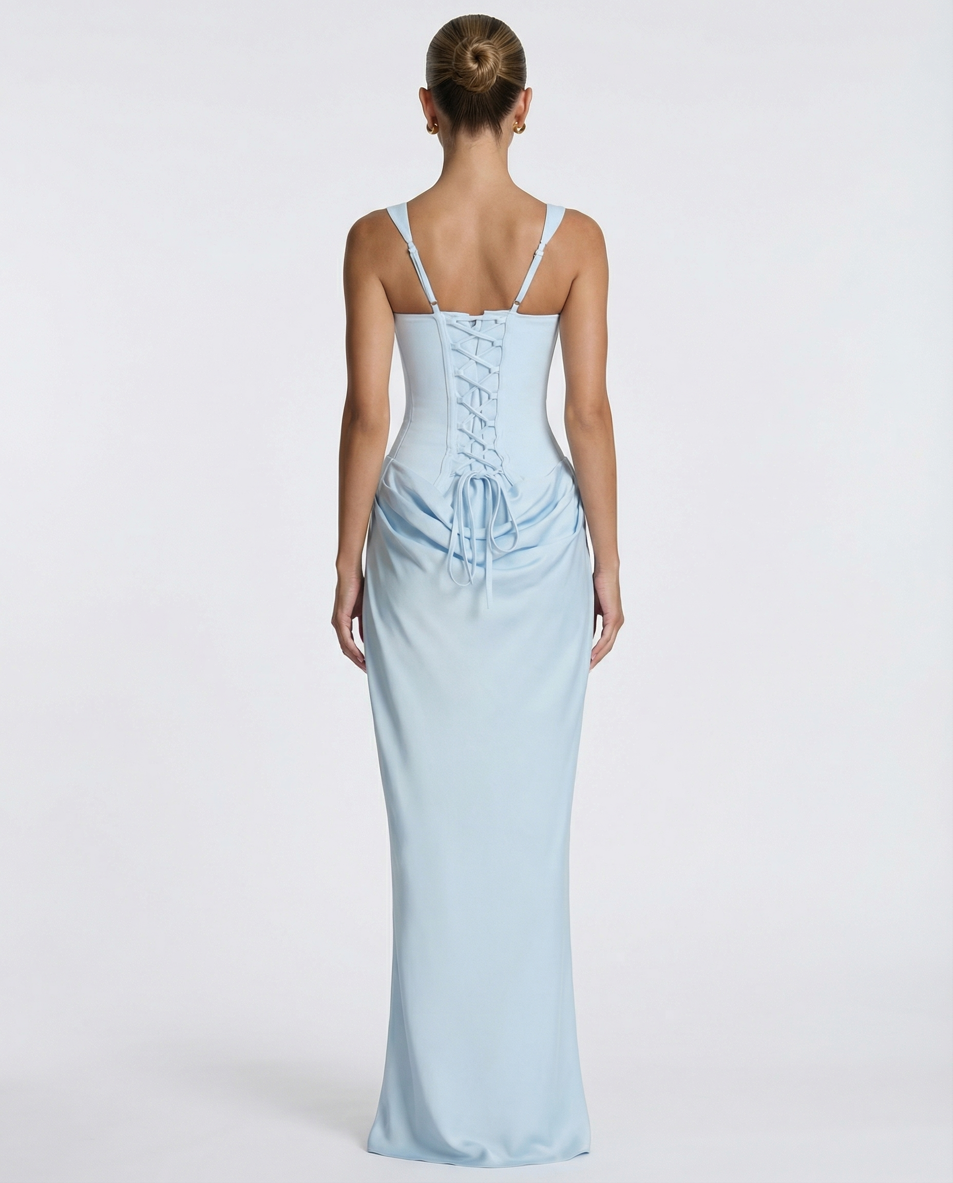 KANDORA | Vestido Maxi Reloj de Arena