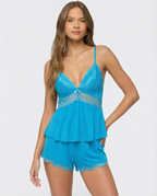 CONJUNTO DE ENCAJE BESO DE MEDIANOCHE