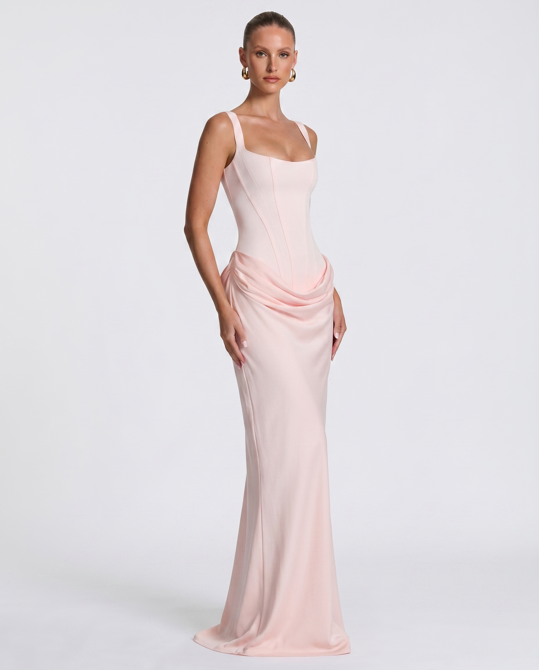 KANDORA | Vestido Maxi Reloj de Arena