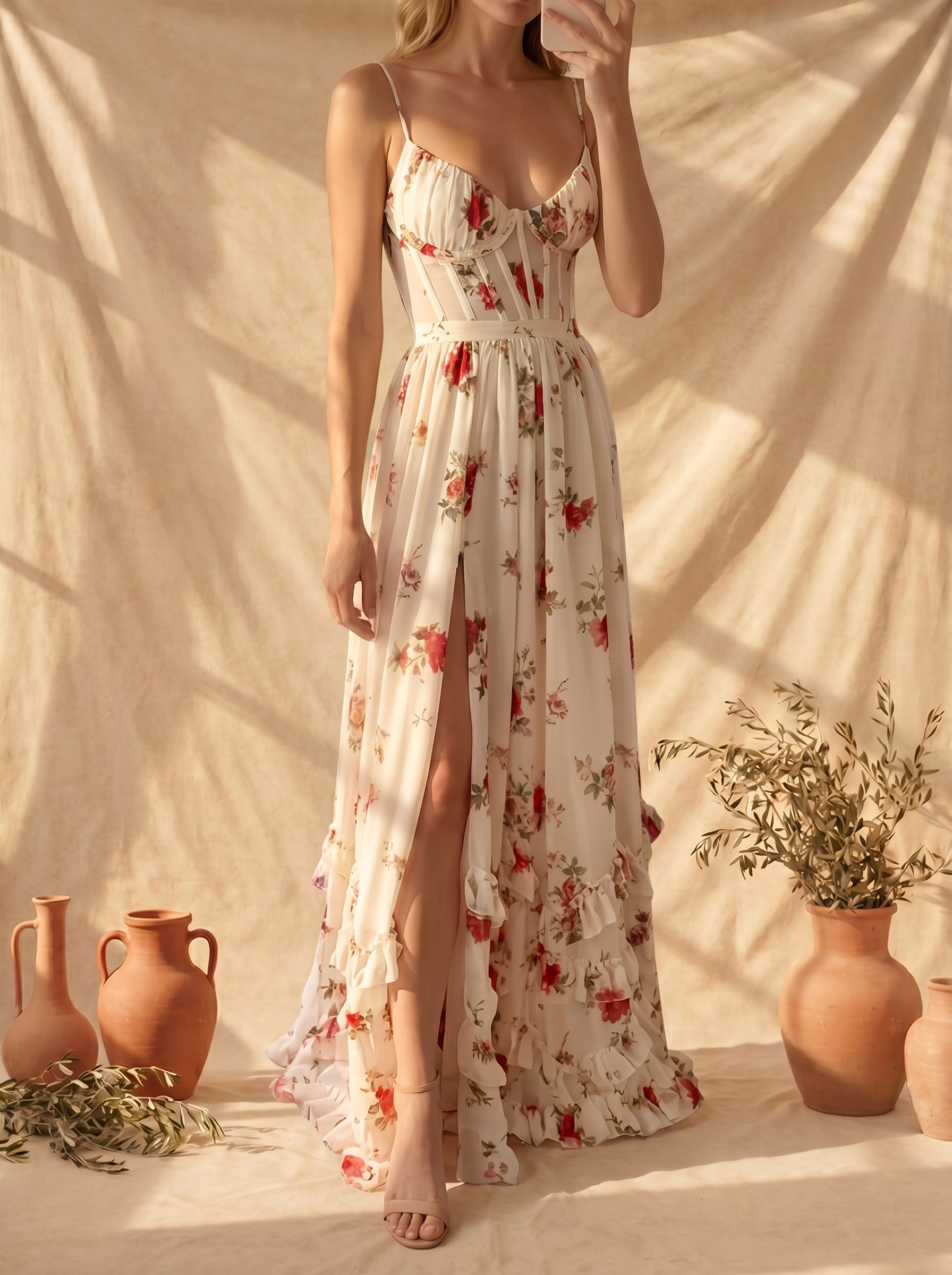 Scarlett | Vestido romántico floral
