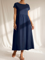 Gabrielle | Vestido midi fluido con elegancia atemporal