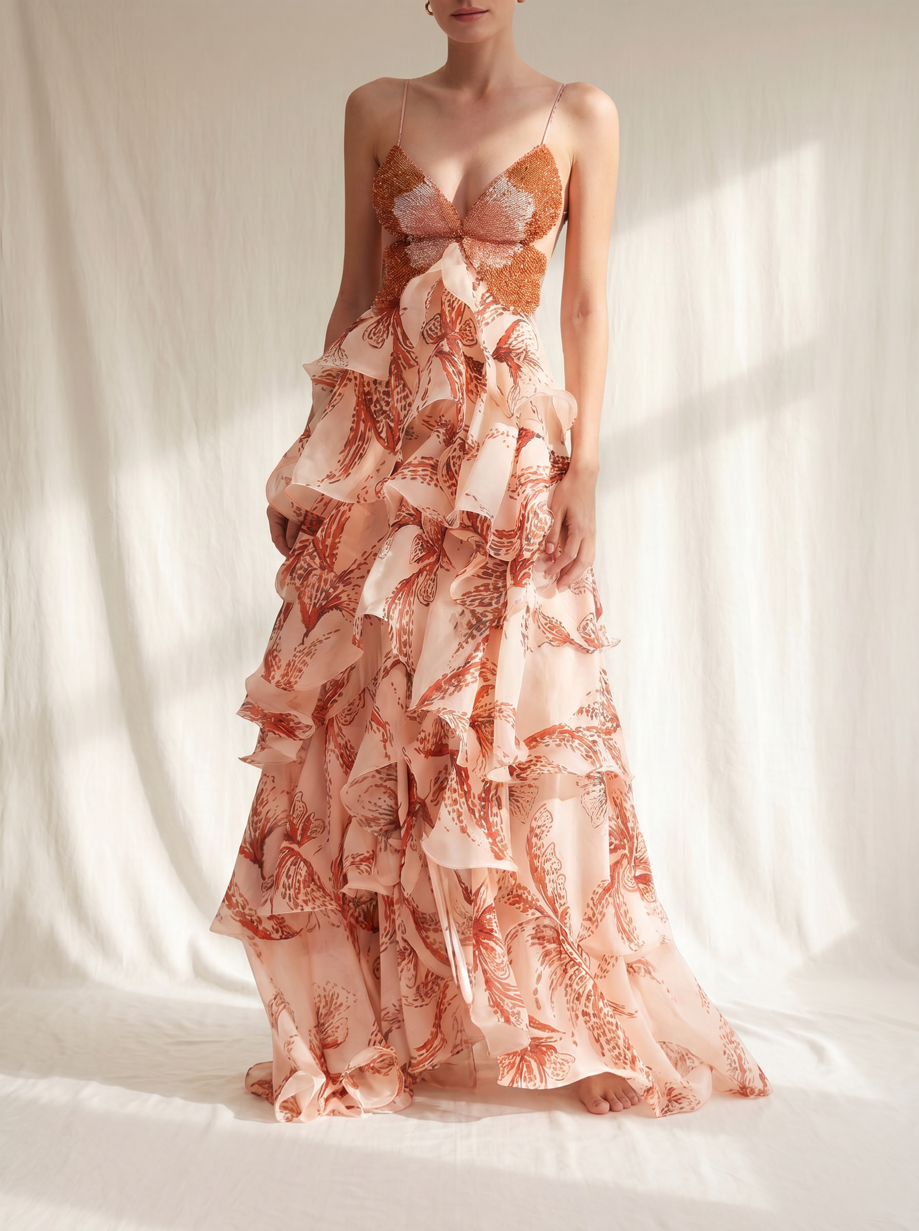 Medina | Vestido largo Papillon exclusivo
