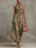 Ruth™ | Vestido Maxi de Gasa