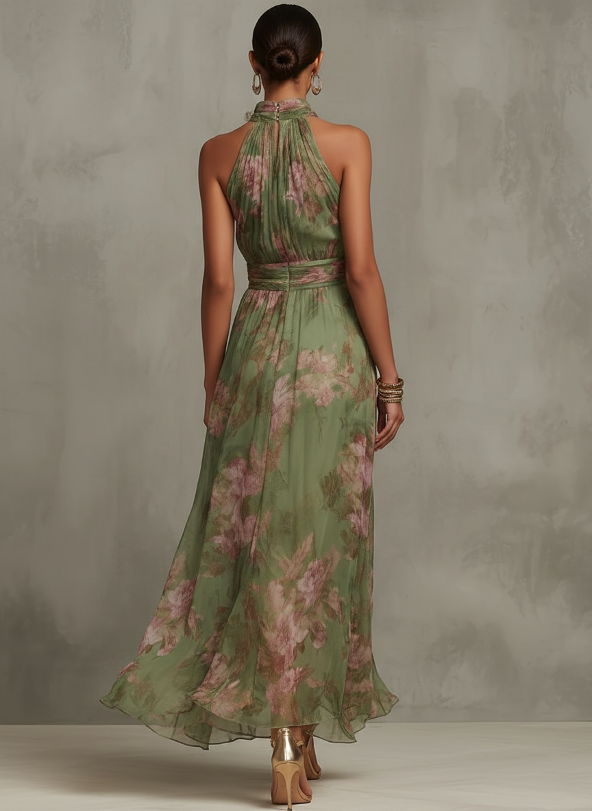 Ruth™ | Vestido Maxi de Gasa