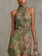 Ruth™ | Vestido Maxi de Gasa