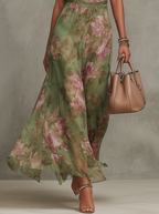 Ruth™ | Vestido Maxi de Gasa