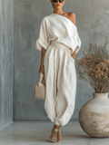 Mila | Conjunto 2 piezas escote bardot