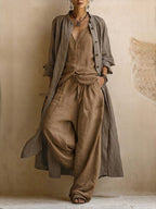 Valentina | Conjunto Suave con Abrigo
