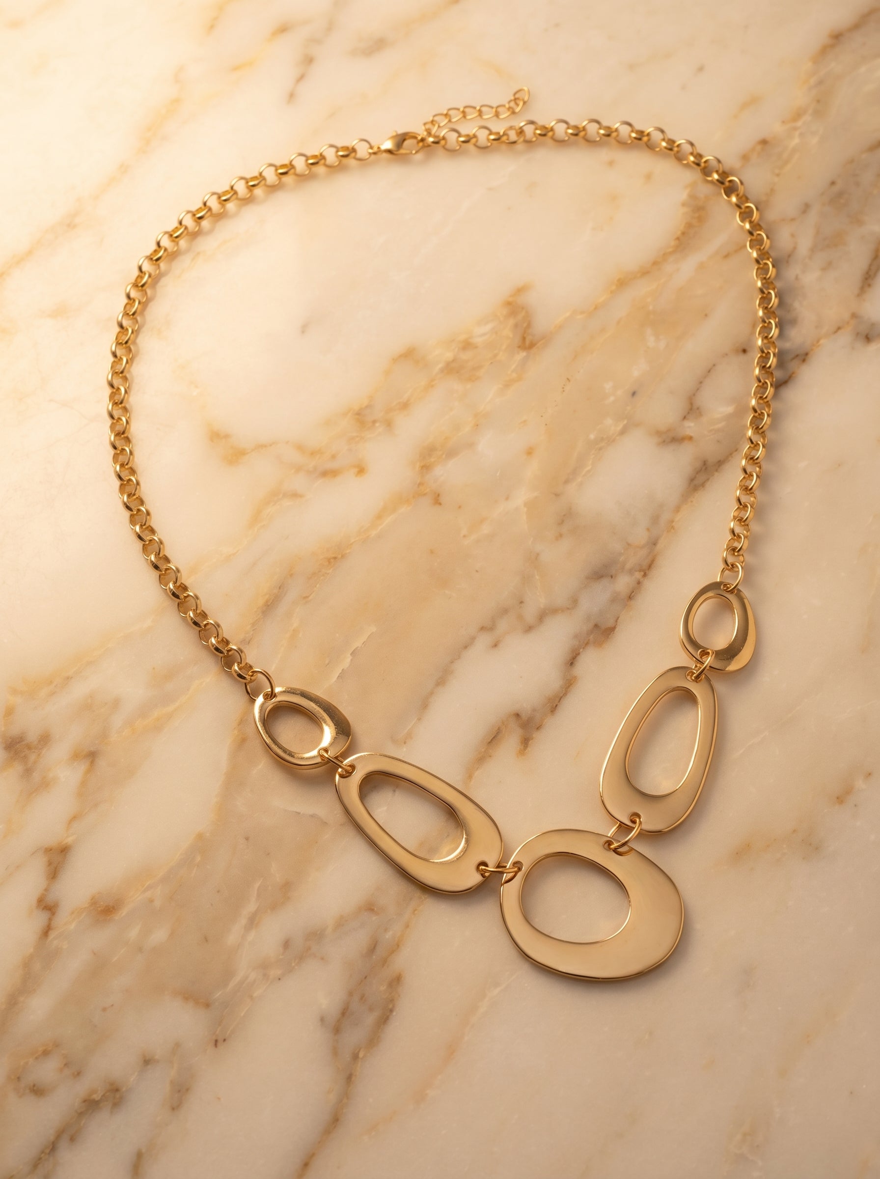Collar maxi textura