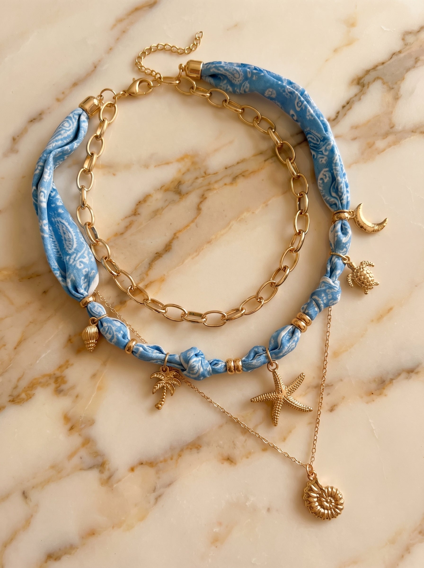Collar Sol Coral