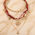 Collar Sol Coral