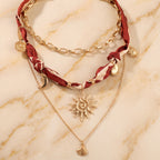 Collar Sol Coral