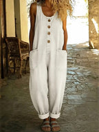 Ruth | Peto vaquero de algodón lavado estilo vintage